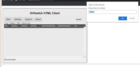 Search this website. . Dvswitch html client